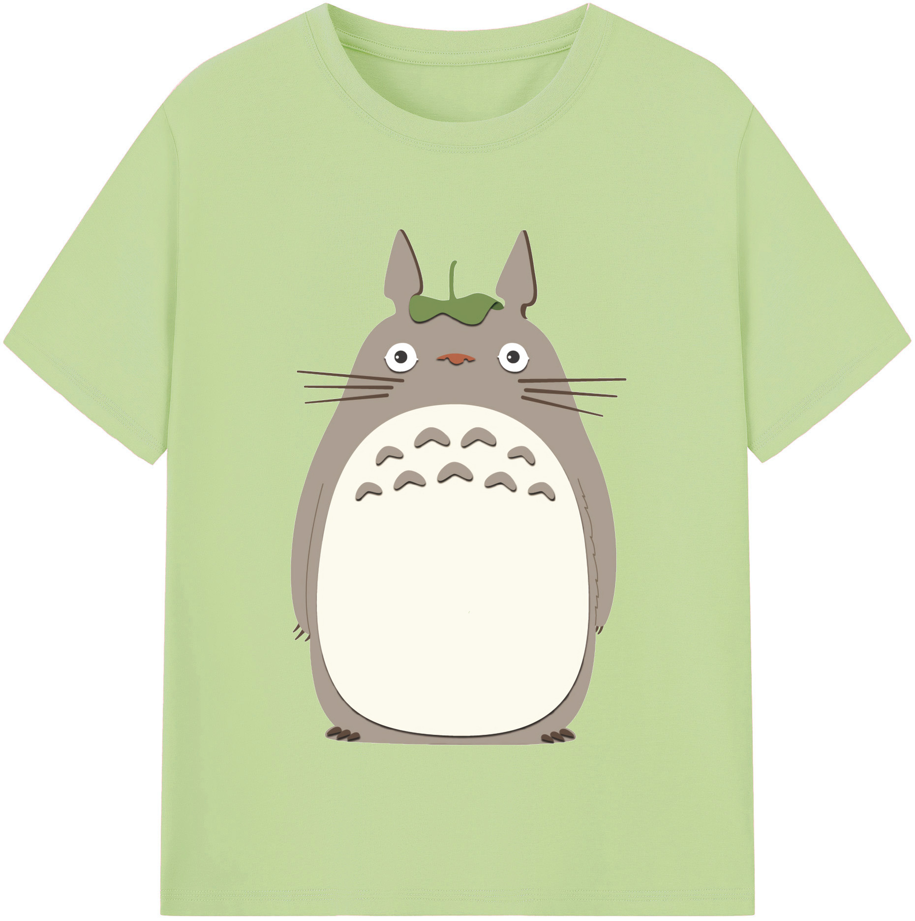 （画像用） となりのトトロ 草壁メイ 草壁サツキ My Neighbor Totoro Satsuki Kusakabe Mei Kusakabe 綿100％半袖Tシャツ（フロントプリント）